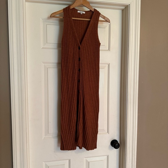 Madewell Dresses & Skirts - Madewell wool alpaca blend button down dress XXS